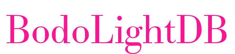BodoLightDB預(yù)覽圖片