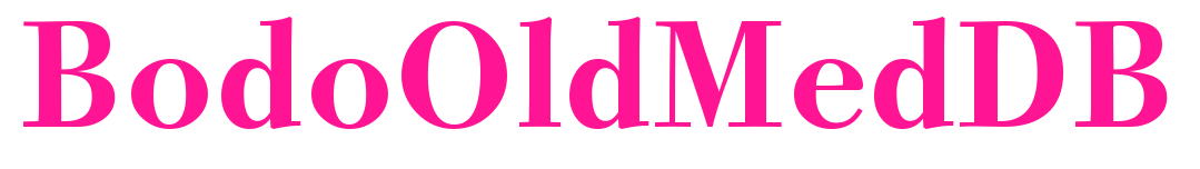 BodoOldMedDB預覽圖片