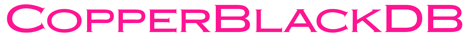CopperBlackDB預覽圖片