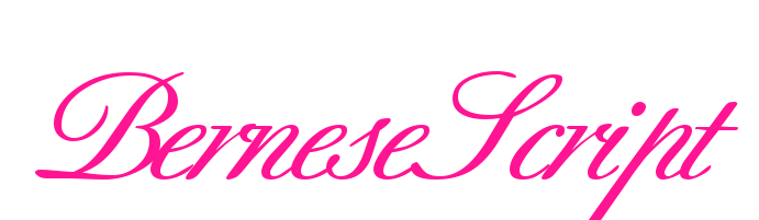 BerneseScript預(yù)覽圖片