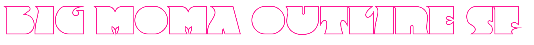 Big Moma Outline SF預(yù)覽圖片