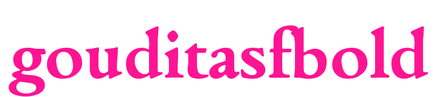 gouditasfbold預(yù)覽圖片