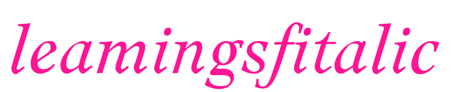 leamingsfitalic預(yù)覽圖片