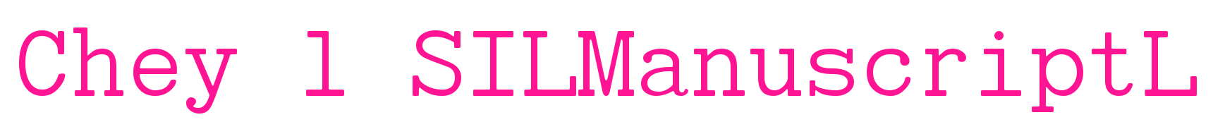 Chey 1 SILManuscriptL預(yù)覽圖片