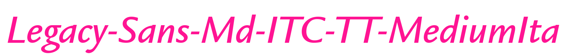 Legacy-Sans-Md-ITC-TT-MediumIta預(yù)覽圖片