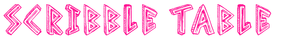 Scribble Table預覽圖片