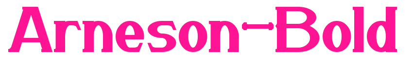 Arneson-Bold預覽圖片