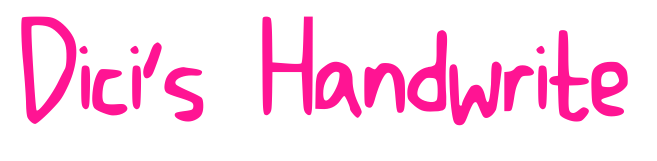 Dici's Handwrite預(yù)覽圖片