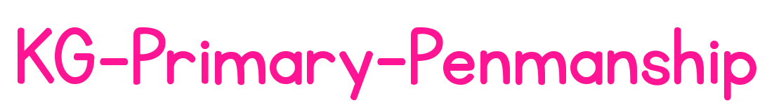 KG-Primary-Penmanship預(yù)覽圖片
