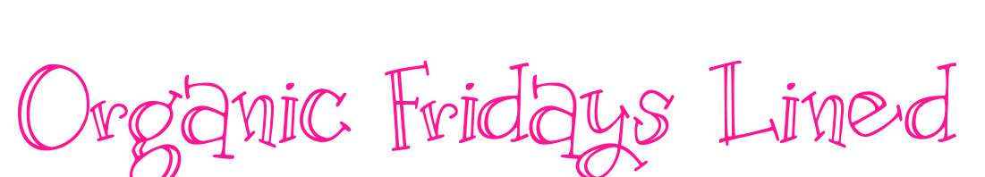 Organic Fridays Lined預(yù)覽圖片