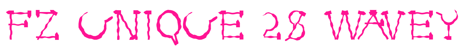 FZ UNIQUE 28 WAVEY預(yù)覽圖片