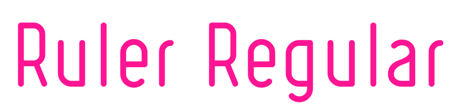 Ruler Regular預(yù)覽圖片