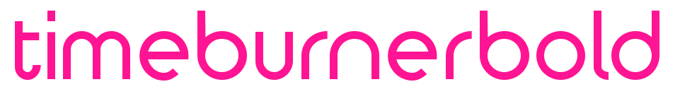 timeburnerbold預(yù)覽圖片