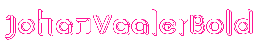 JohanVaalerBold預(yù)覽圖片
