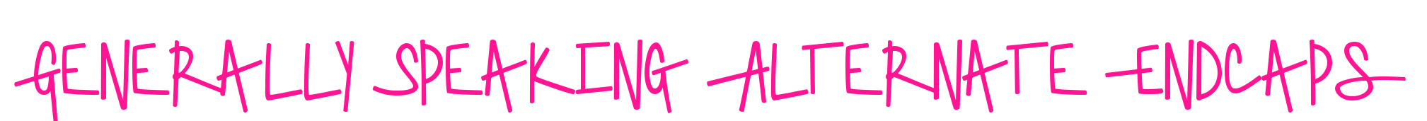 Generally Speaking Alternate End預(yù)覽圖片